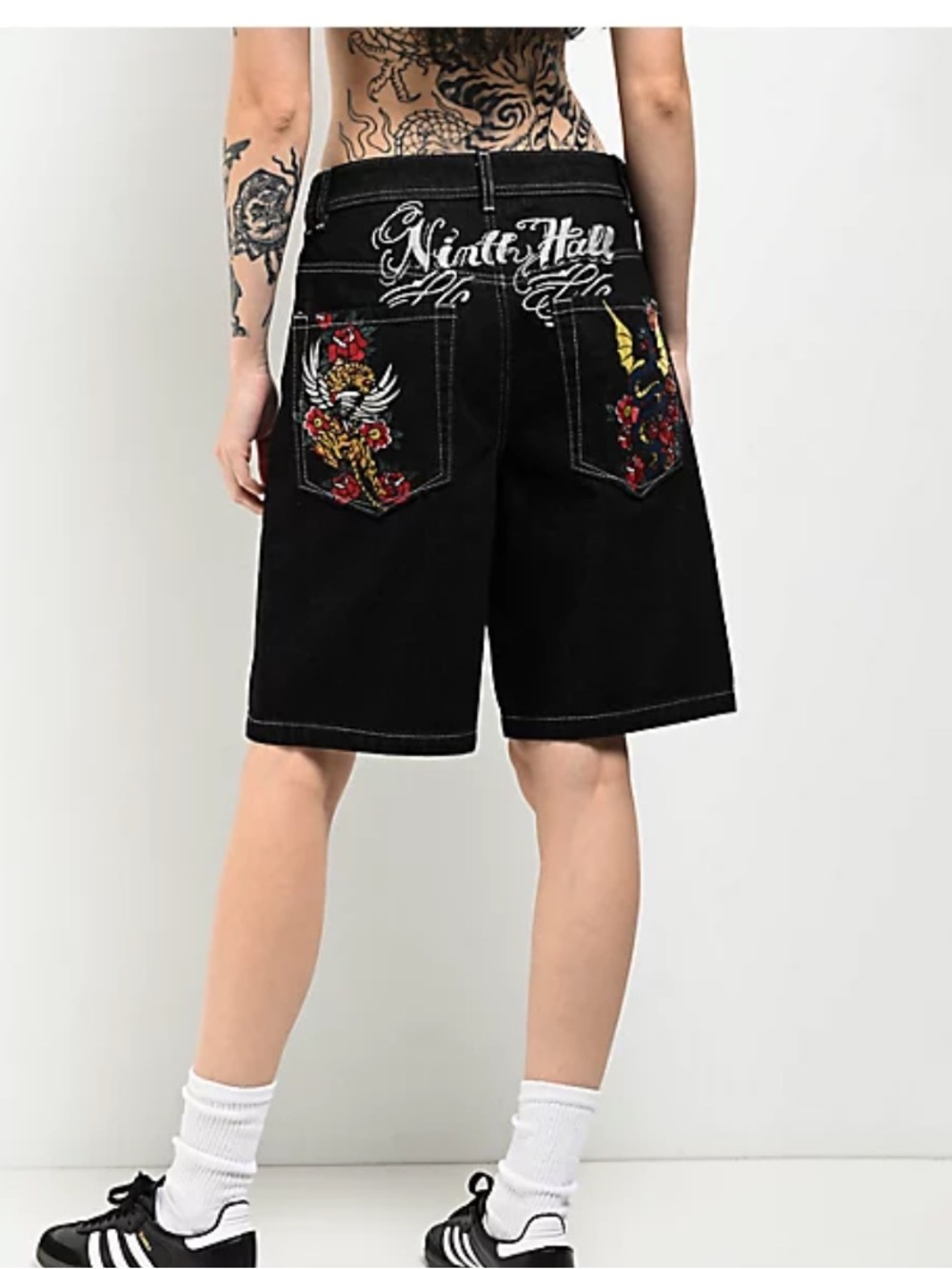 Ninth Hall Embroidered Shorts